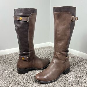 Franco Sarto Leather Boots {Sz 9}